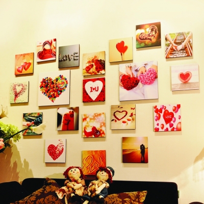 对于步入新婚殿堂的新人来说，独树一帜的装饰传达新人生活密语