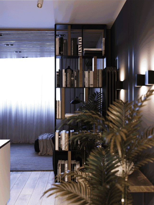 轻奢与空间感！39平米一居室装修得当如此巧妙！